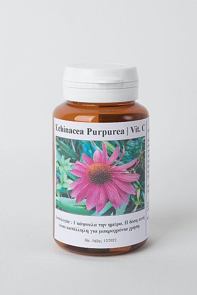Κάψουλες Eχινάκεια η Εχινάτσια και Vitamine C