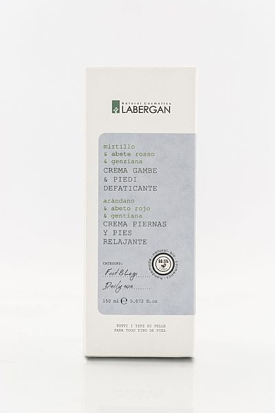 Κρέμα τόνωσης & ξεκούρασης ποδιών εκχυλίσμα ερυθρελάτης μύρτιλλο γεντιανή